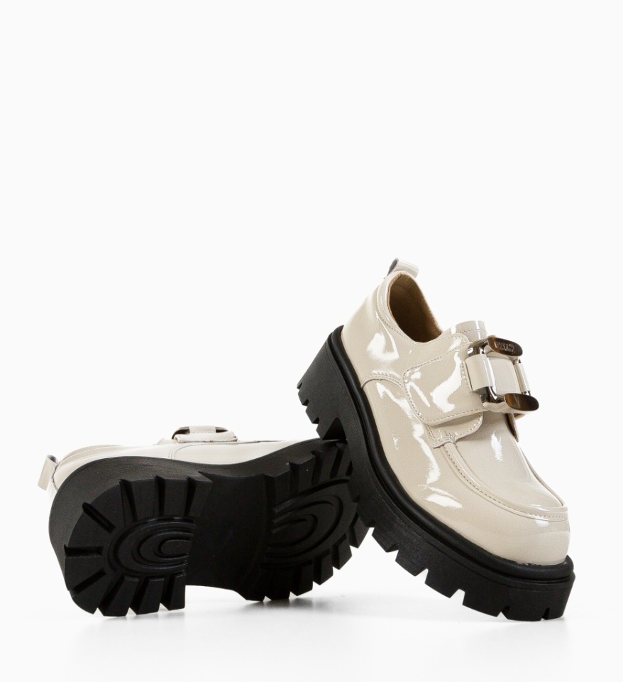 Pantofi Casual Hello Bej - Img 3