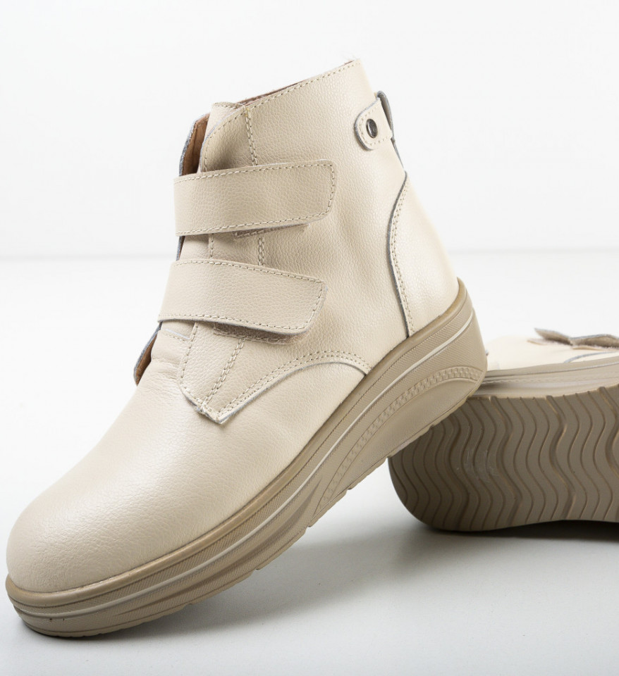 Pantofi Casual Jabal Bej - Img 2