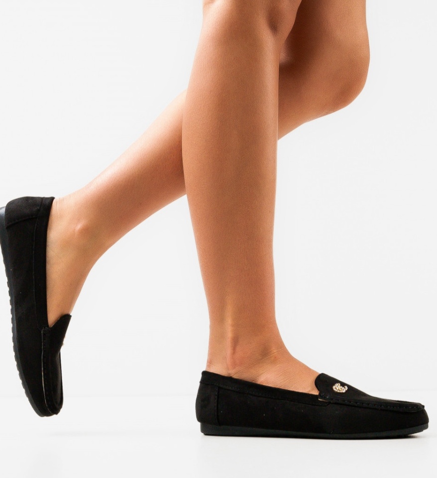 Pantofi casual Jaxon Negri - Img 5