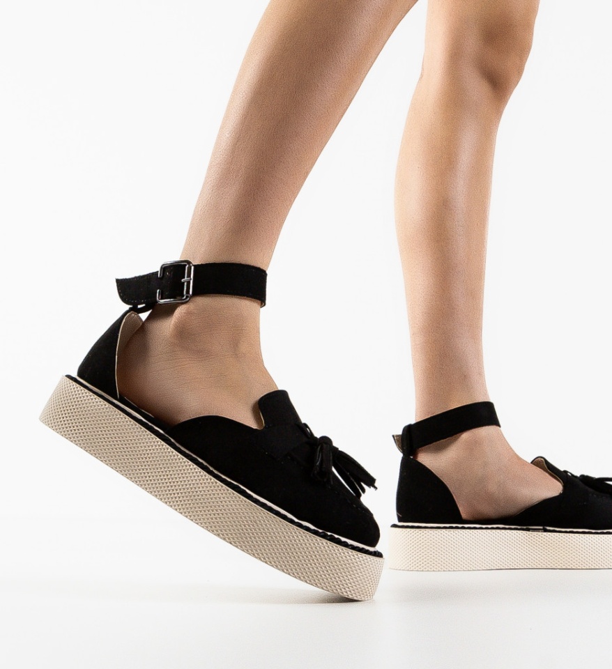 Pantofi Casual Kalin Negri - Img 5