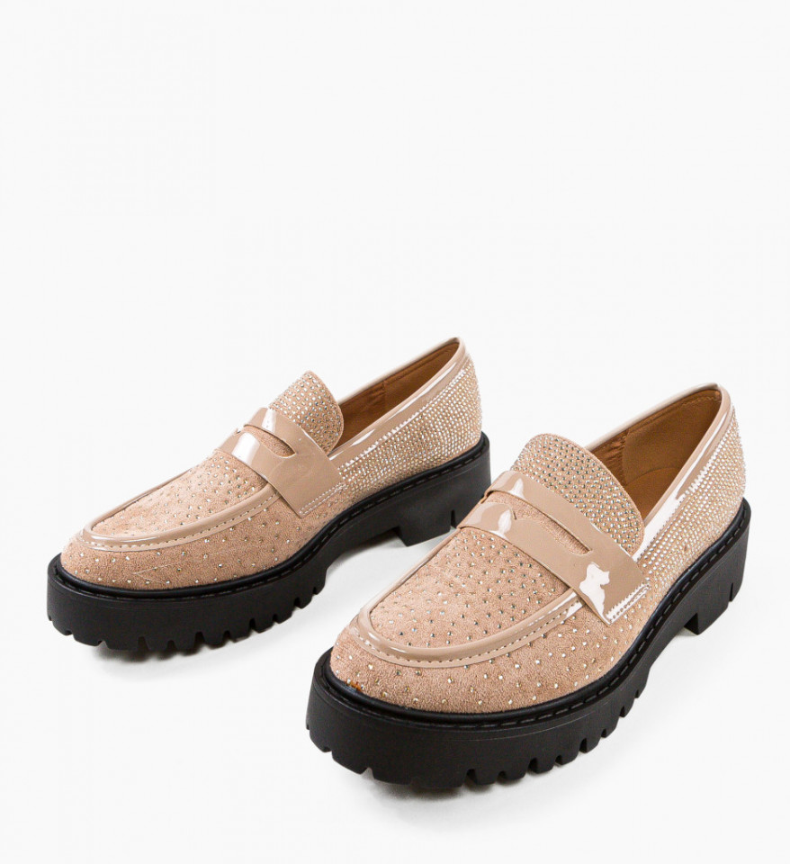 Pantofi Casual Kareem Bej 2 - Img 3
