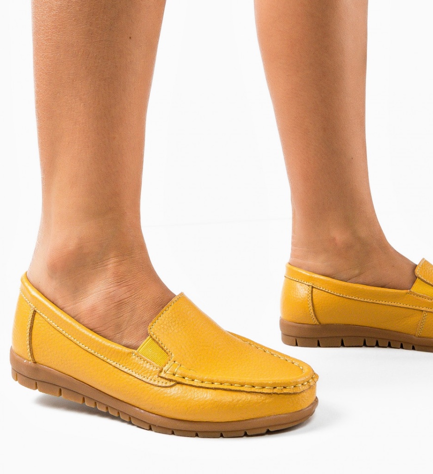 Pantofi Casual Kives Camel - Img 5