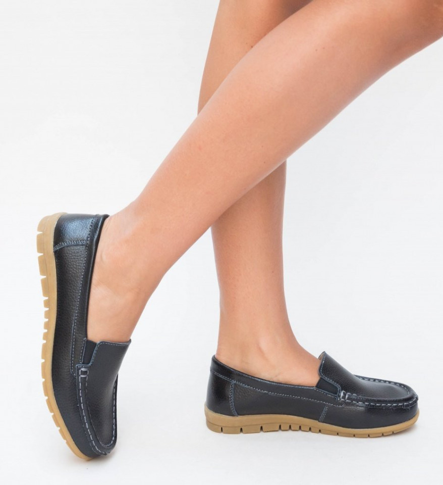 Pantofi Casual Kives Negri - Img 6