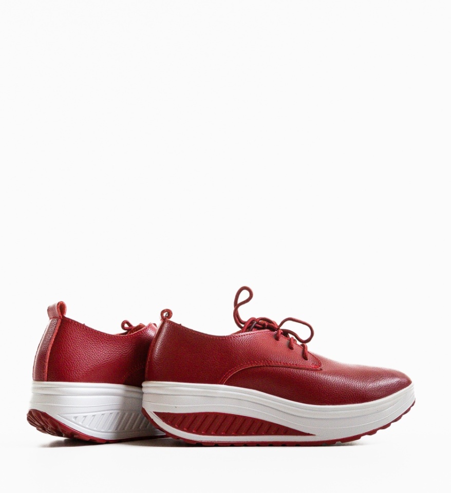Pantofi Casual Kleak Rosii - Img 2