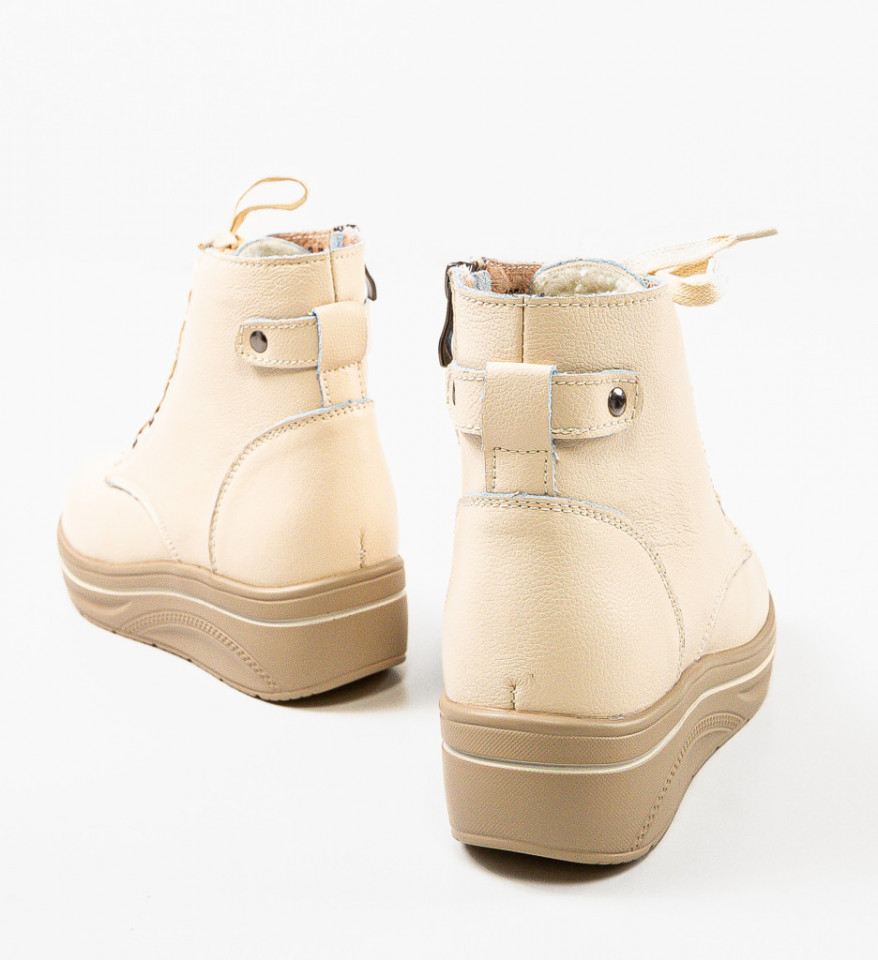 Pantofi Casual Lakiob Bej - Img 3