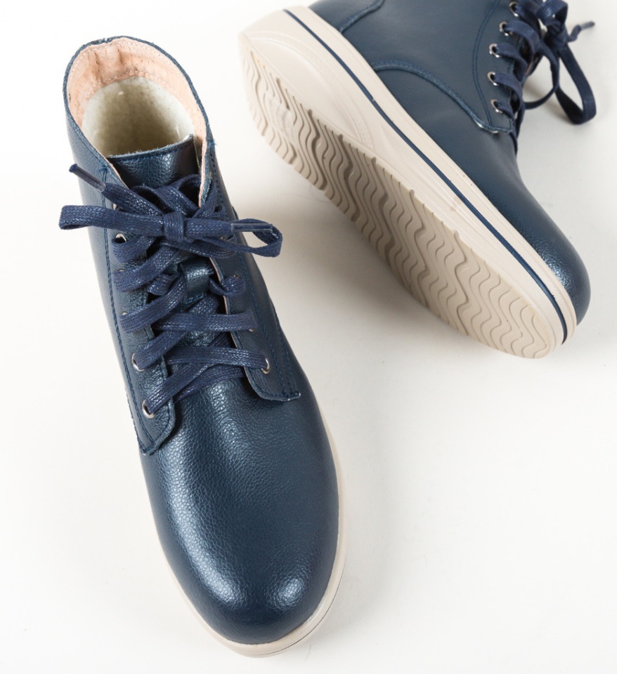 Pantofi Casual Lakiob Bleumarin - Img 3