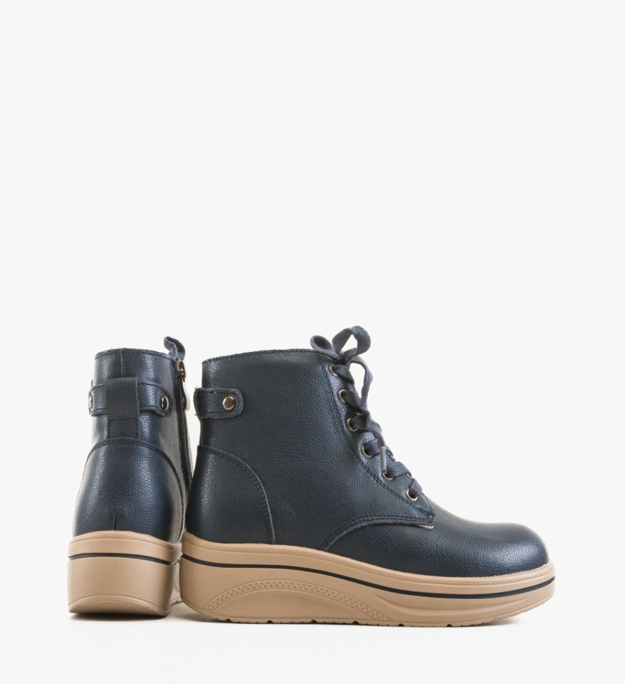 Pantofi Casual Lakiob Bleumarin - Img 4