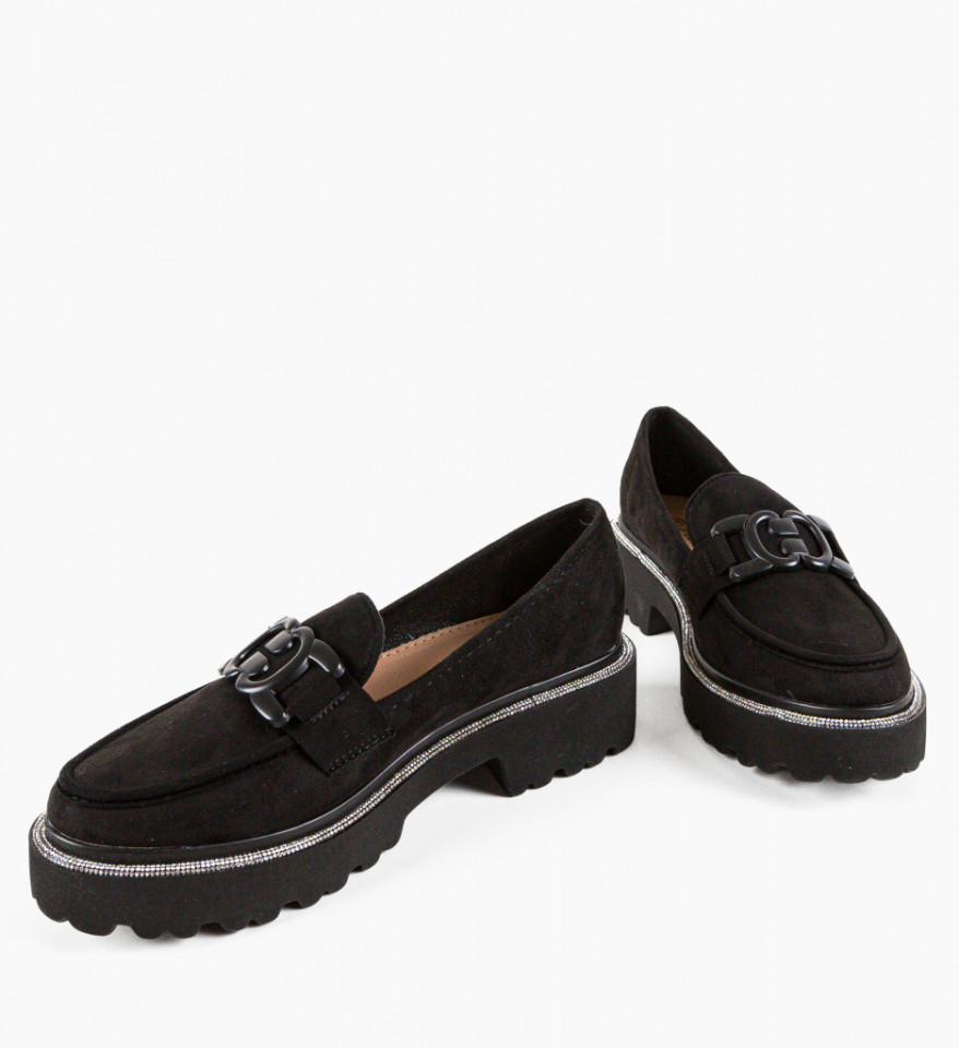 Pantofi Casual Layton Negri - Img 2