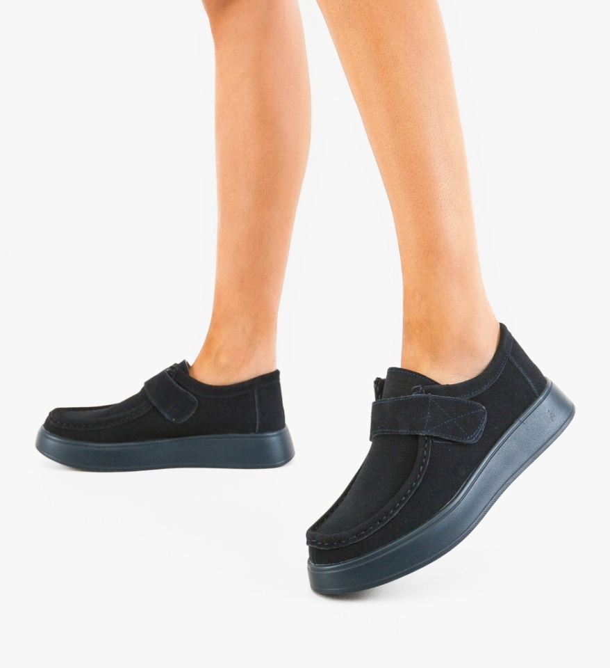Pantofi Casual Lina Bleumarin - Img 5