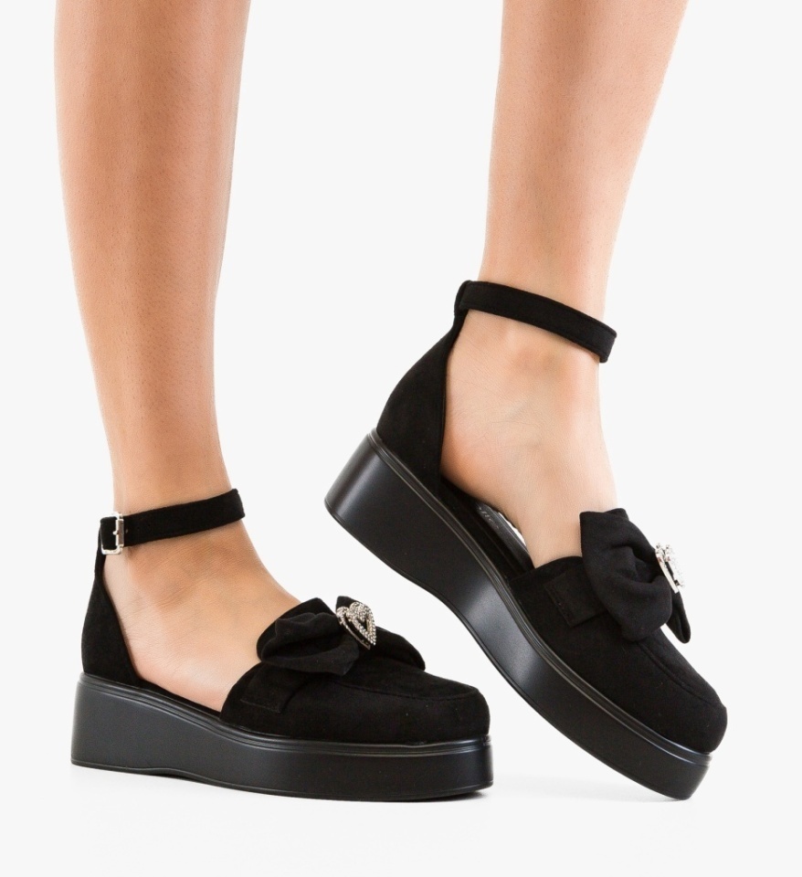 Pantofi casual Lovly Negri - Img 2