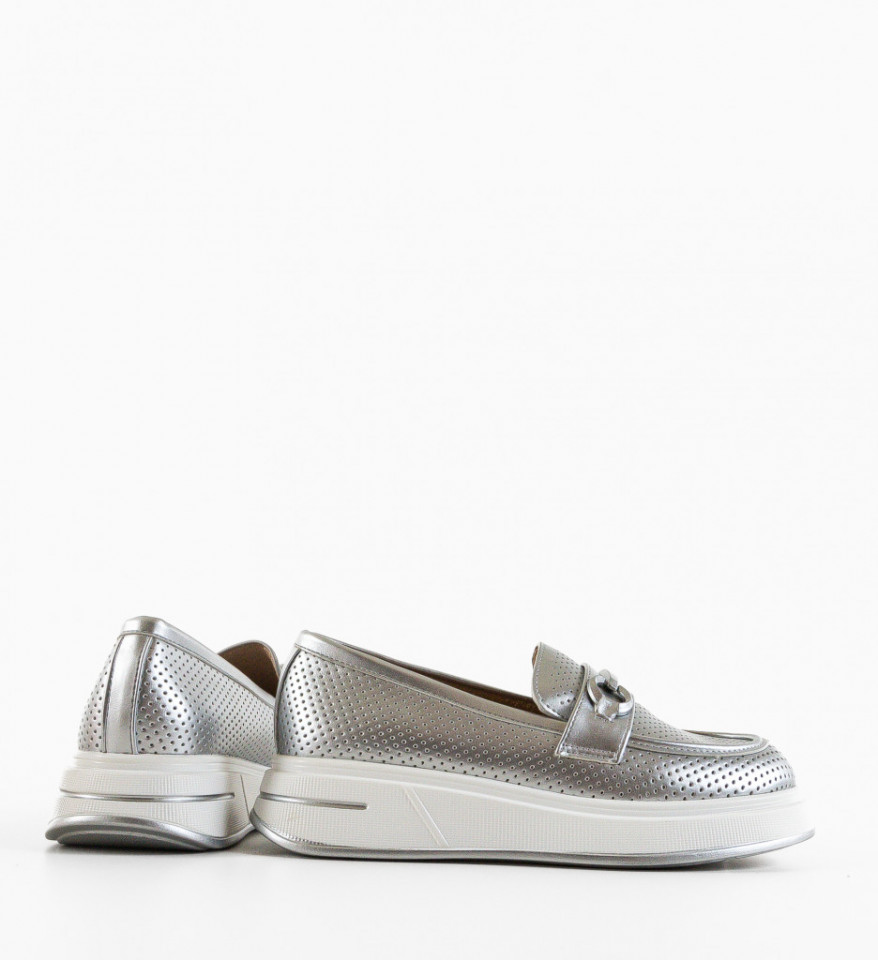 Pantofi Casual Mirrey Argintii - Img 2
