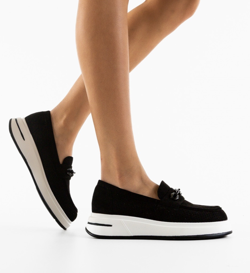 Pantofi Casual Moguly Negre - Img 4