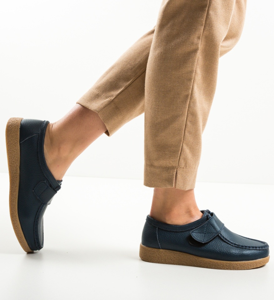 Pantofi Casual Monta Bleumarin - Img 11