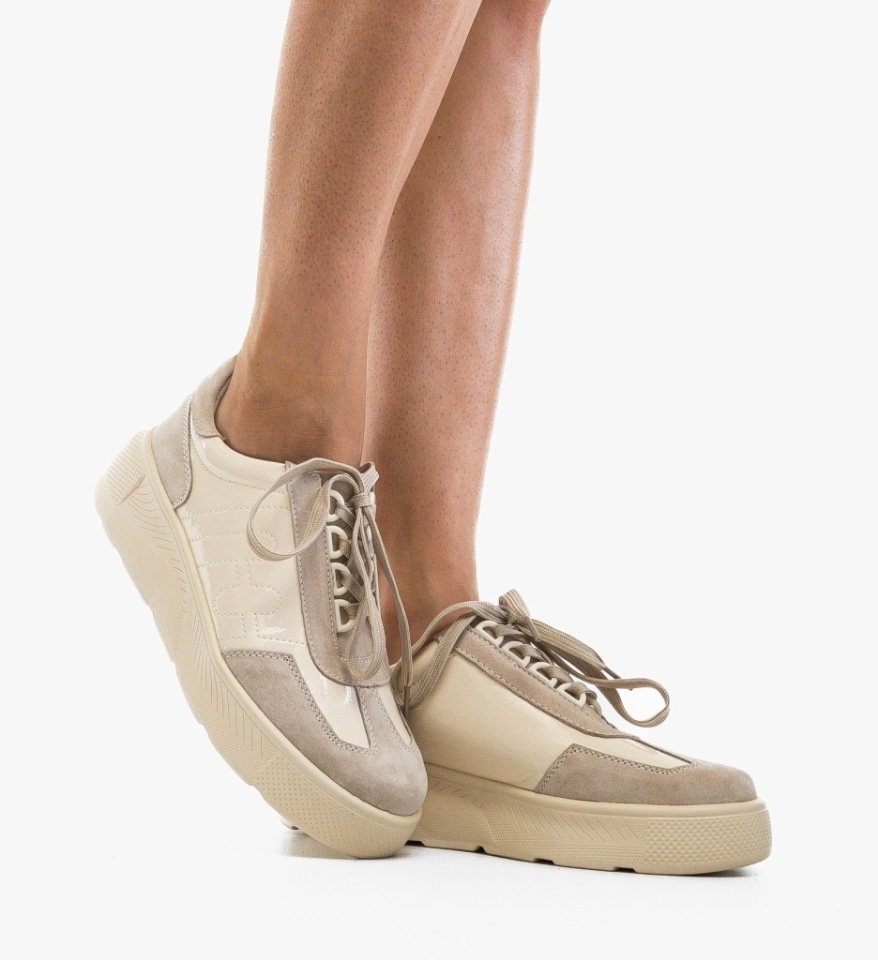 Pantofi Casual Mynbai Bej - Img 6