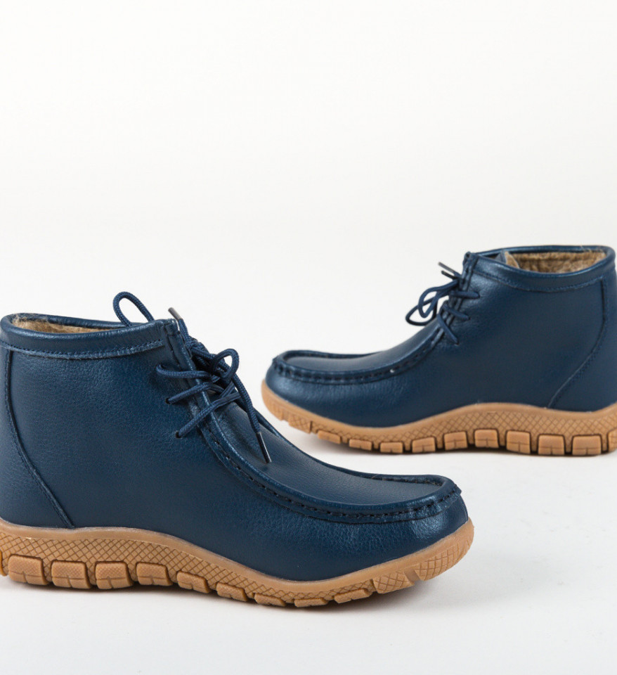 Pantofi Casual Nakita Bleumarin - Img 3