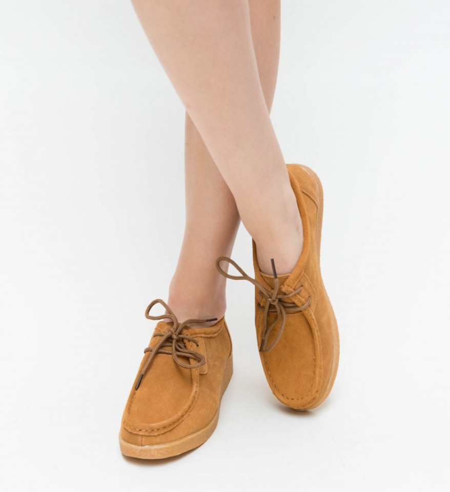 Pantofi Casual Neca Camel - Img 2