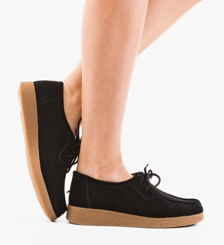 Pantofi Casual Neca Negri - Img 3