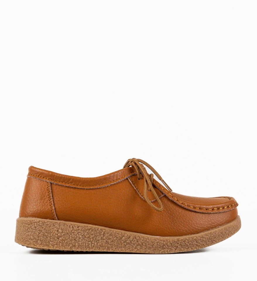 Pantofi Casual Niko Camel - Img 4