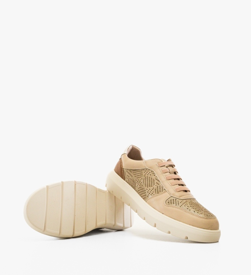 Pantofi Casual Philim Bej - Img 2