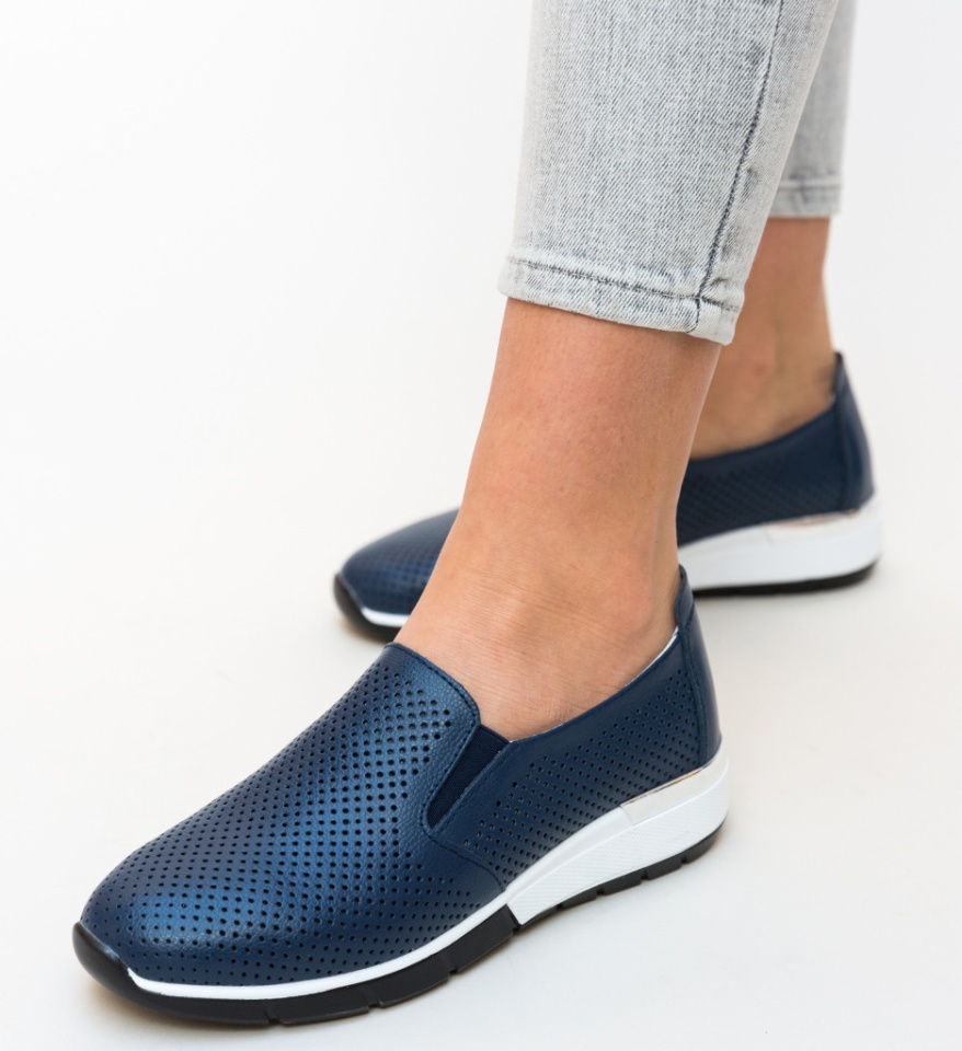 Pantofi Casual Pufine Bleumarin - Img 5
