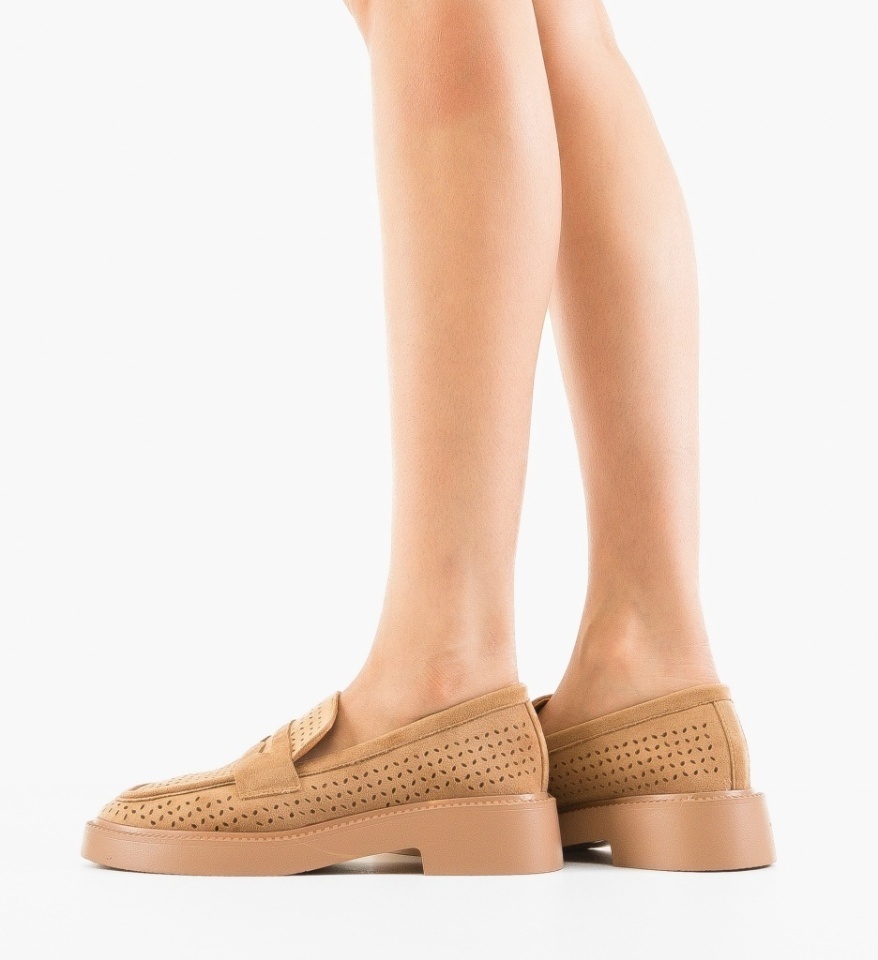 Pantofi Casual Rehid Khaki - Img 5