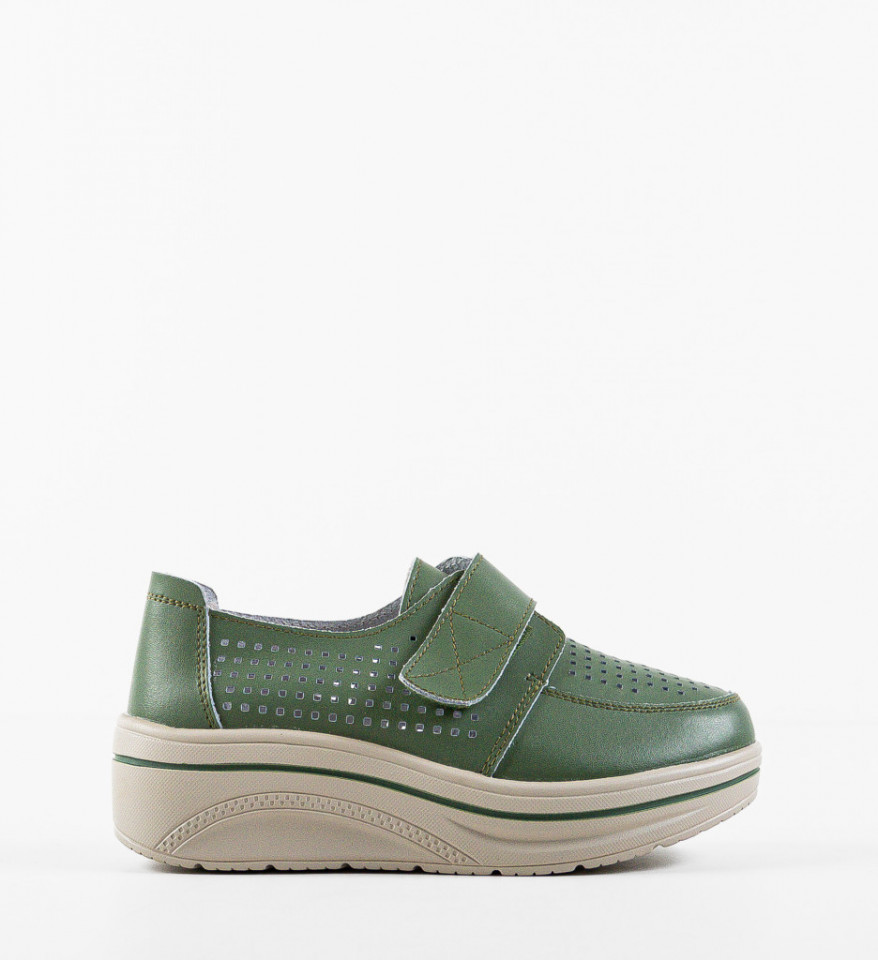 Pantofi Casual Rezolito Verzi - Img 2