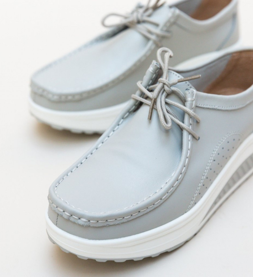 Pantofi Casual Roly Gri - Img 5