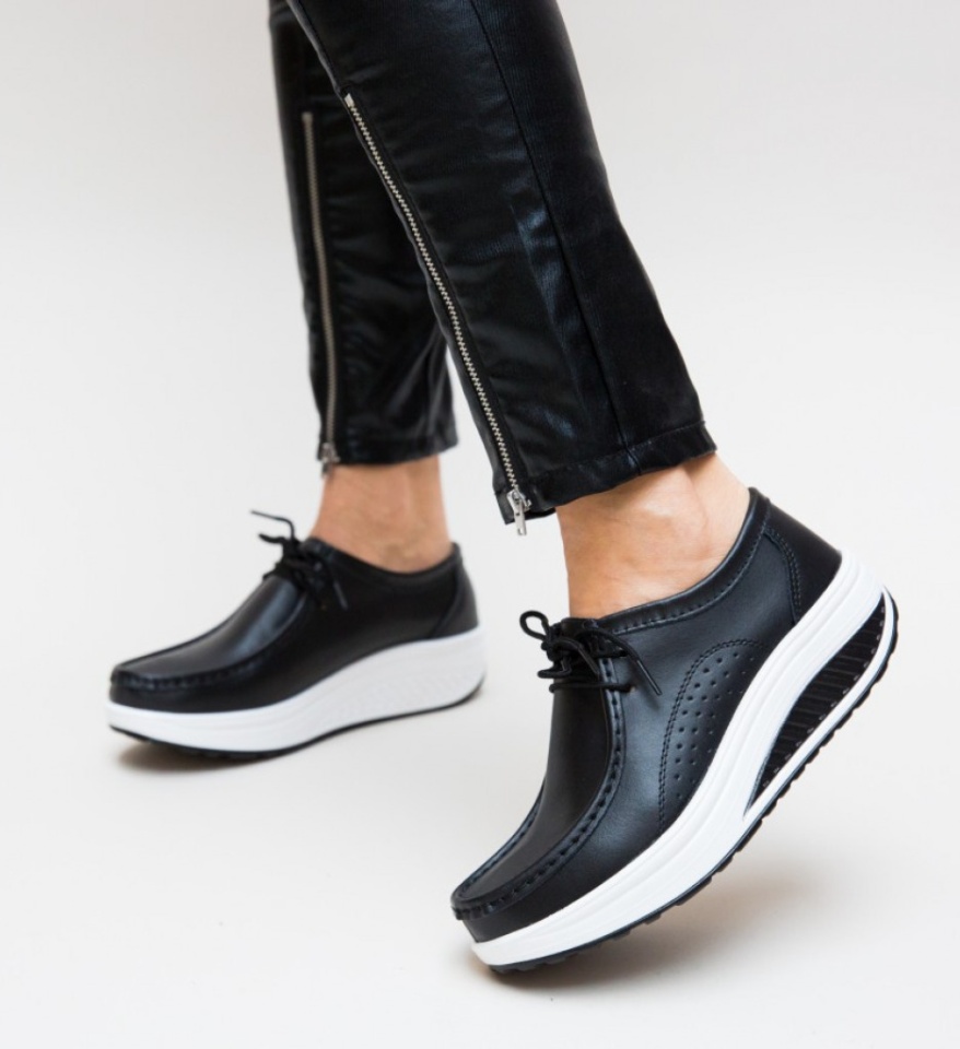Pantofi Casual Roly Negri - Img 16