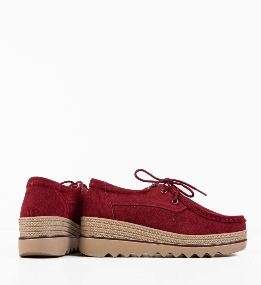 Pantofi Casual Sagrio Grena - Img 2