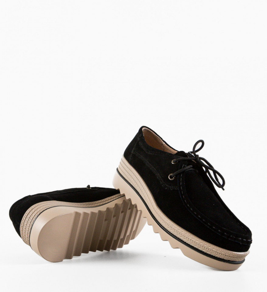 Pantofi Casual Sagrio Negri - Img 2