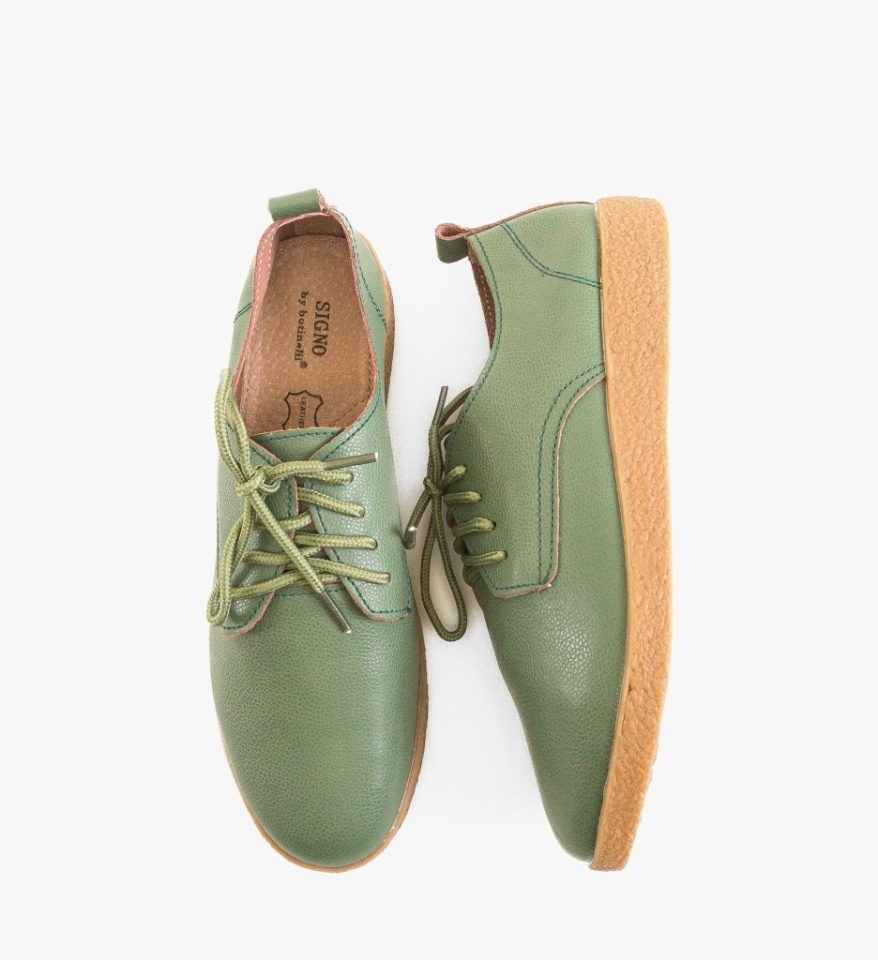 Pantofi Casual Sindre Verzi - Img 3
