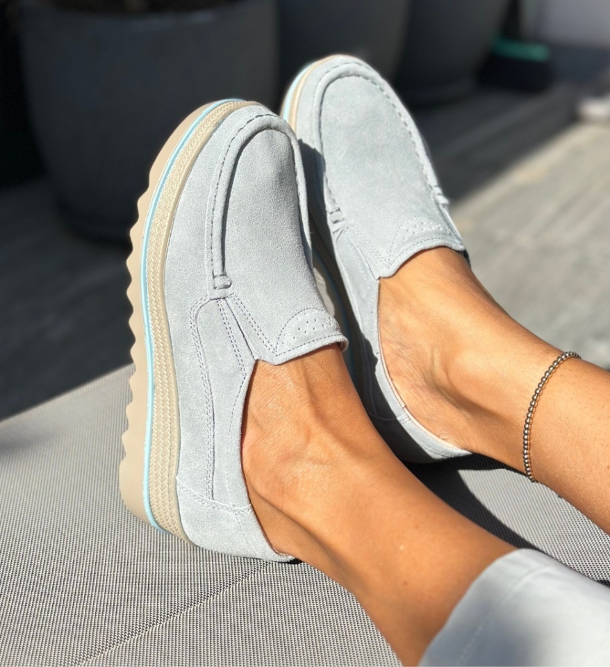 Pantofi Casual Smirno Turcoaz - Img 1