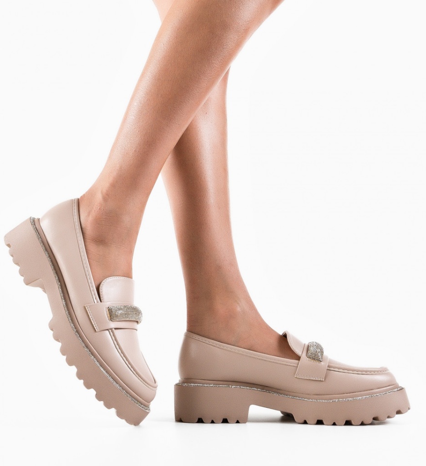 Pantofi Casual Smith Bej - Img 7