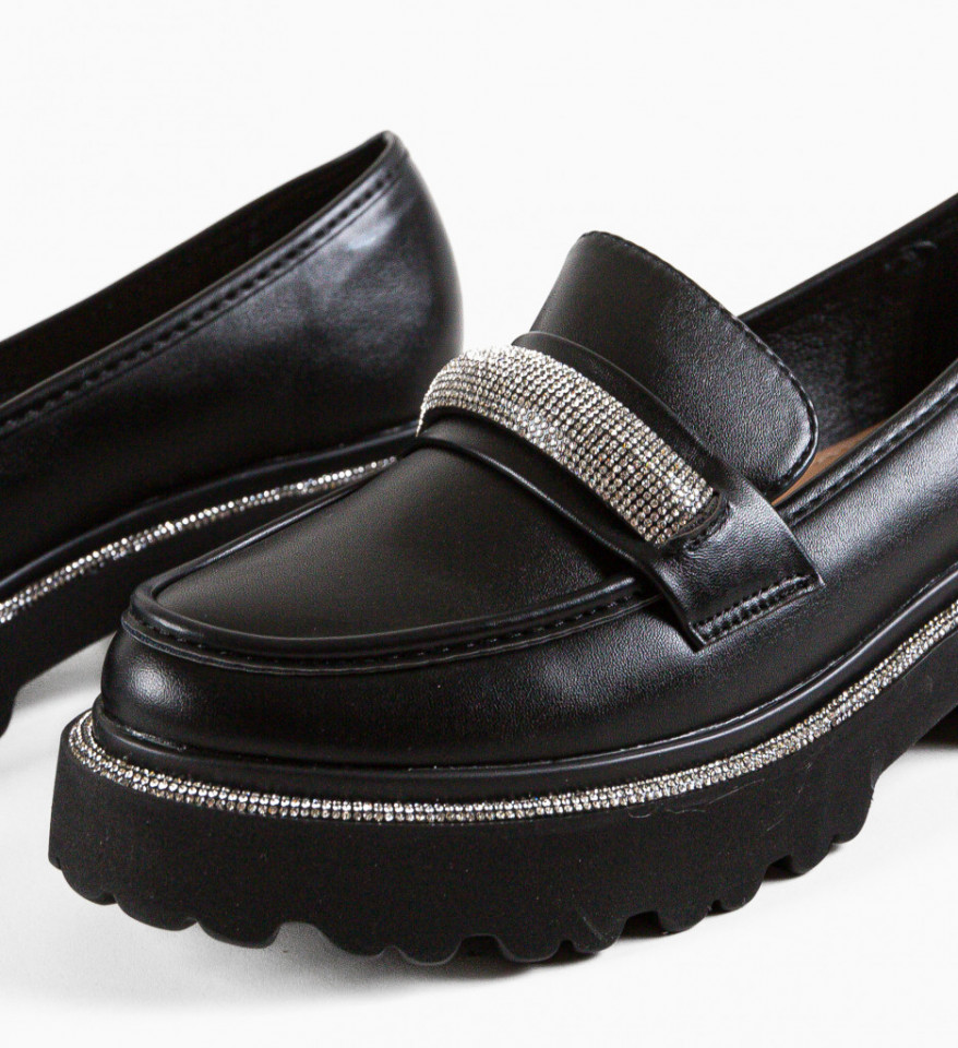 Pantofi Casual Smith Negri 2 - Img 3