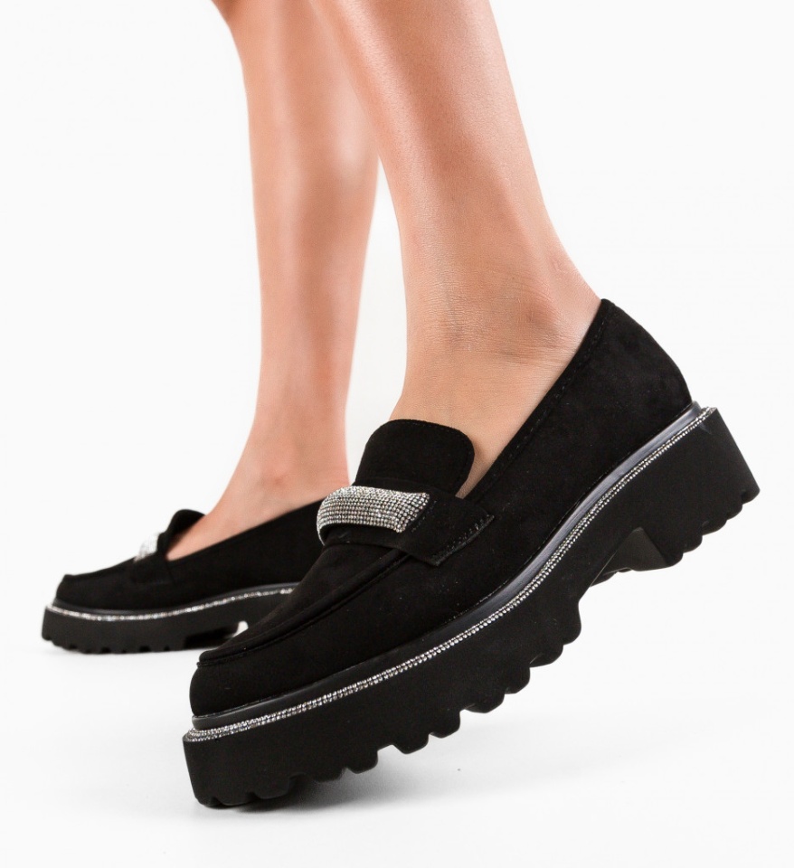 Pantofi Casual Smith Negri - Img 5