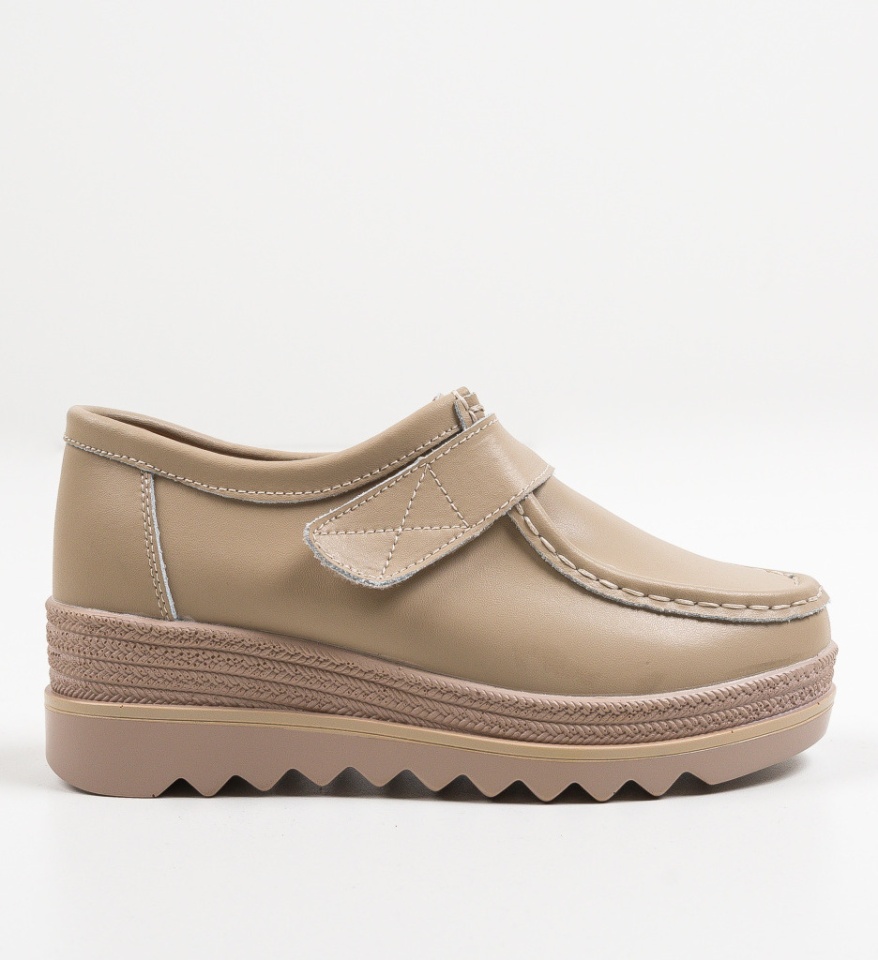 Pantofi Casual Straif Bej - Img 14