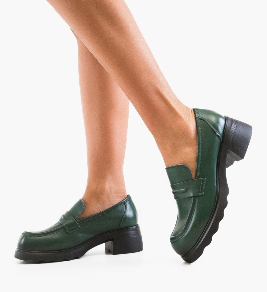 Pantofi Casual Tacud Verzi - Img 5