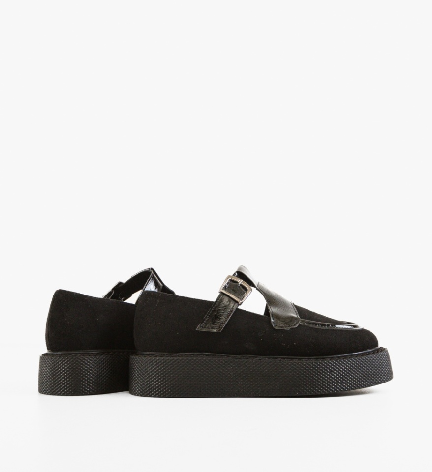 Pantofi Casual Teylar Negri - Img 4