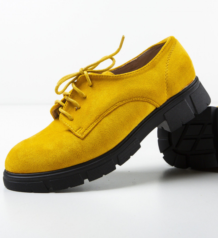 Pantofi Casual Tobi Galbeni