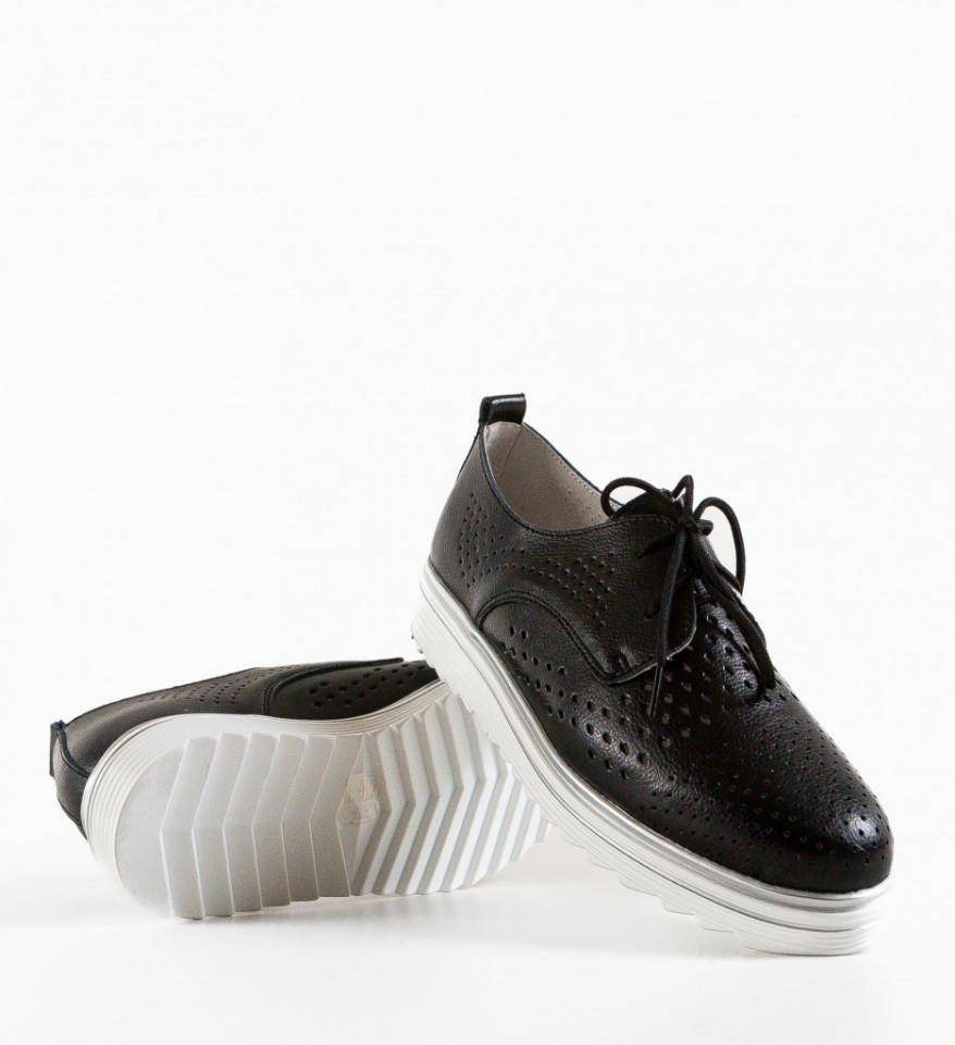Pantofi Casual Tone Negri 2 - Img 3