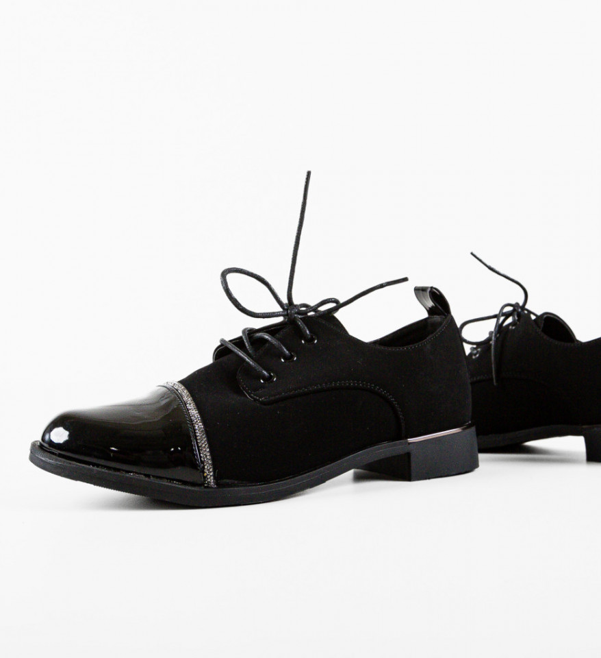 Pantofi Casual Torin Negri - Img 3