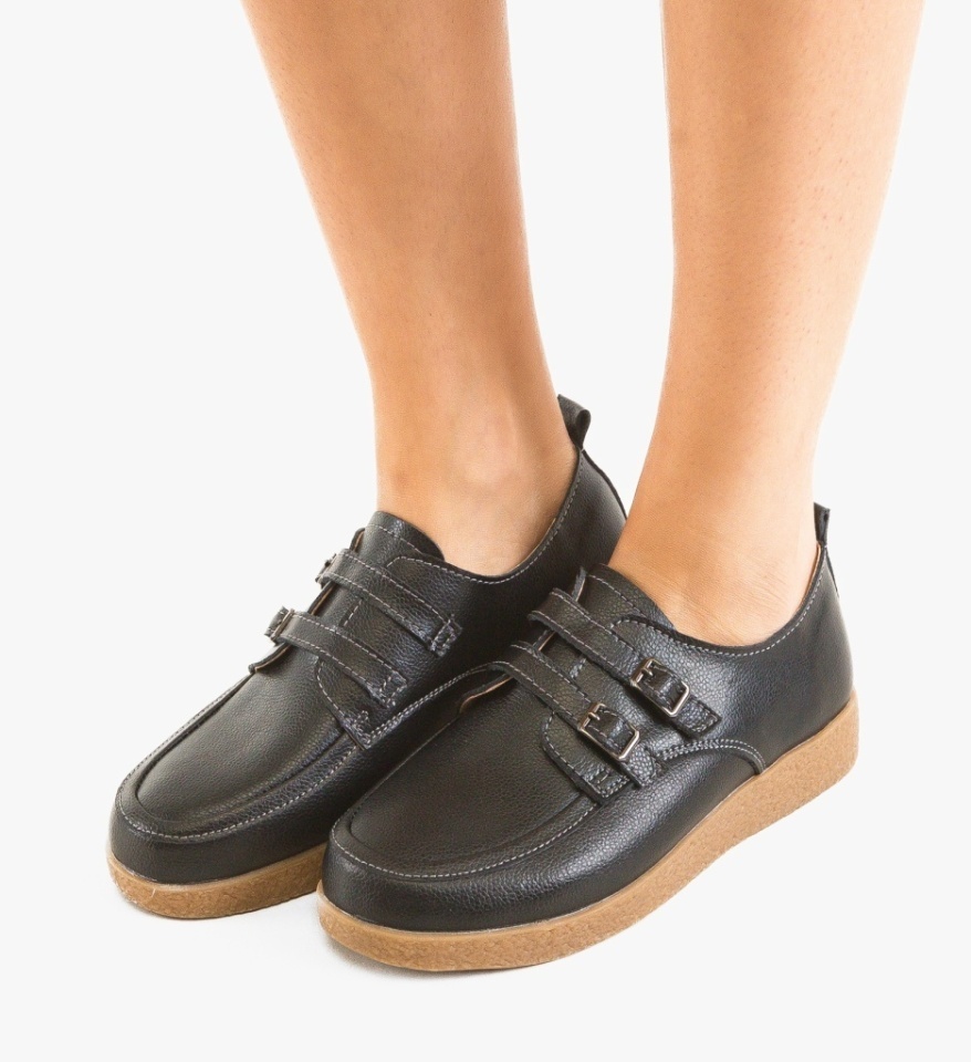 Pantofi Casual Tyche Negri - Img 3