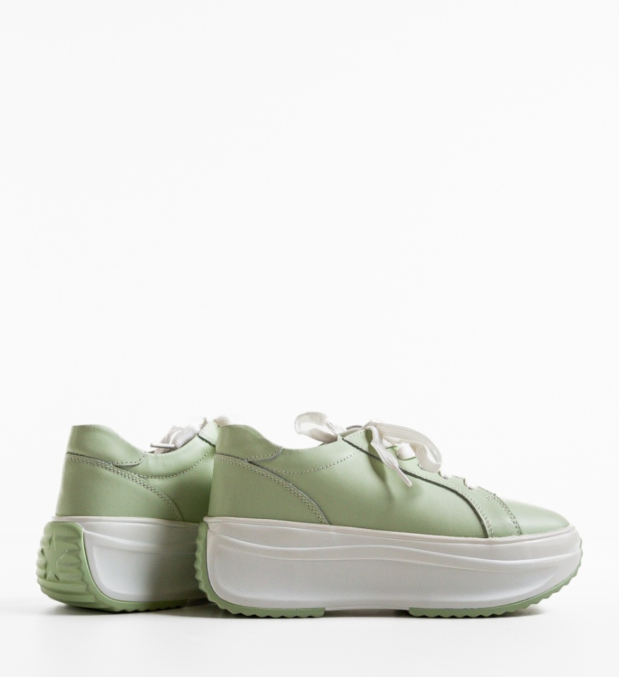Pantofi Casual Yrna Verzi - Img 2