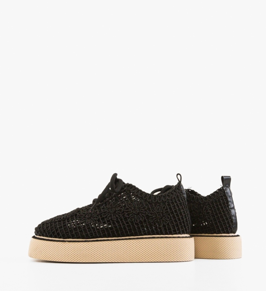 Pantofi Casual Ystory Negri 3 - Img 3