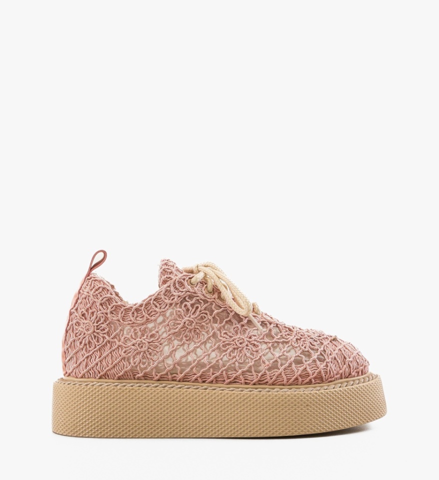Pantofi Casual Ystory Roz 2 - Img 5