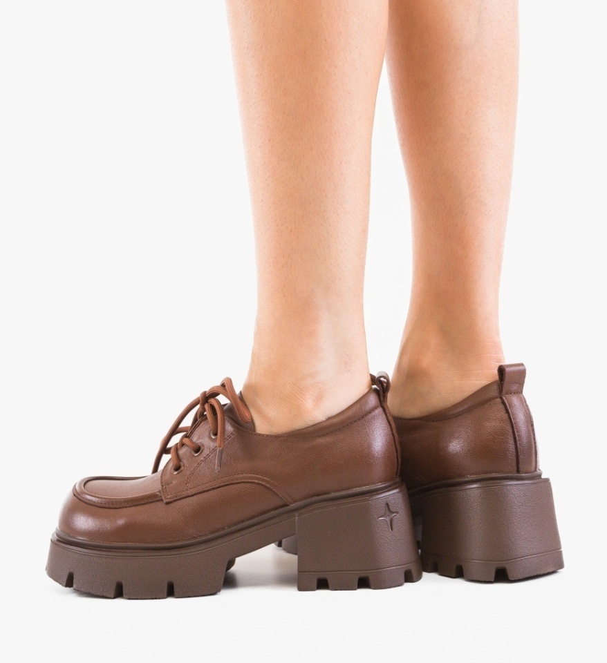 Pantofi Casual Zakyn Camel - Img 5