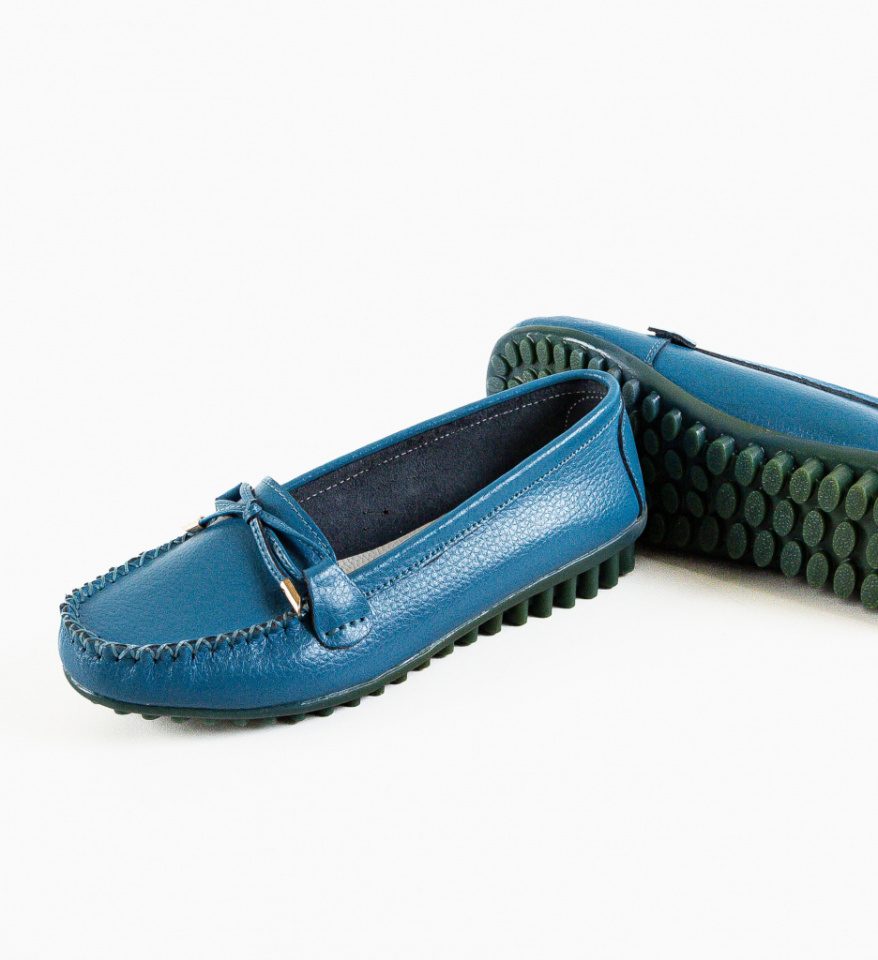 Pantofi Casual Zanetti Albastri - Img 3