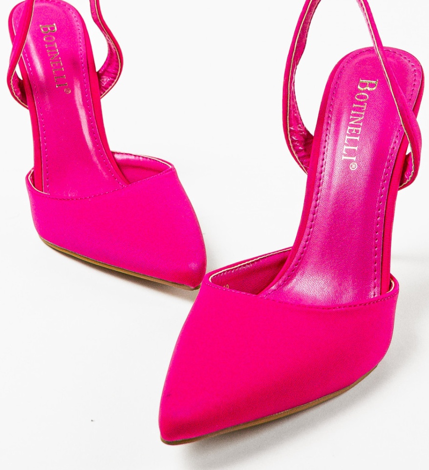 Pantofi cu toc Ruruma Fuchsia - Img 9