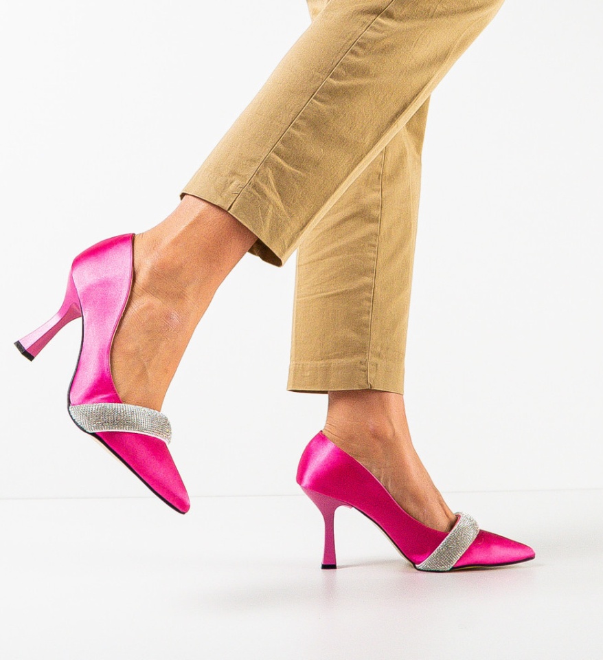 Pantofi dama Andor Fuchsia - Img 7