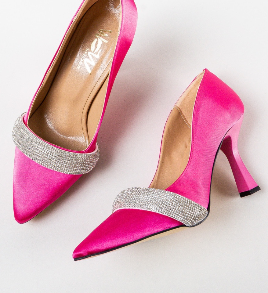 Pantofi dama Andor Fuchsia - Img 8